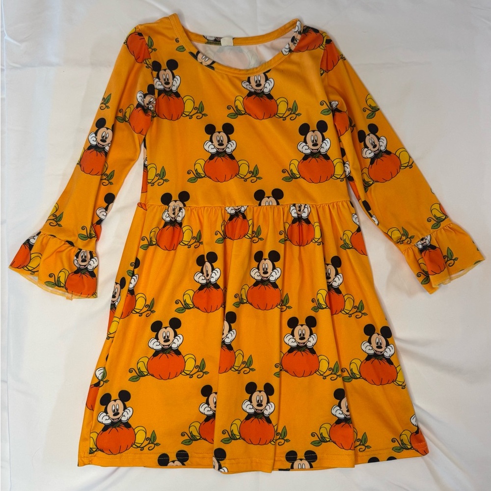 Mickey Mouse Pumpkin Dress